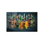 Wallity Pintura de Vidrio Templado Decorativo Multicolor 46 x 72 cm